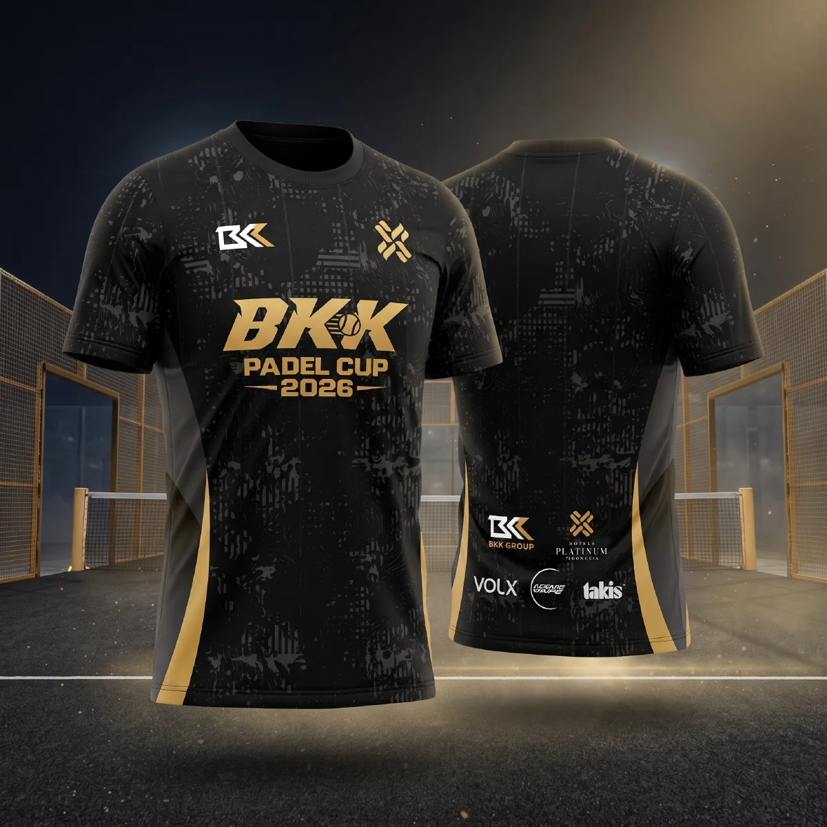 Jersey resmi pemain BKK Padel Cup 2026